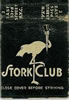 Stork Club Matchbook Cover