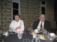 Chef Peter Timmins and Jonathan Levine at French Banquet