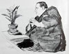 Why Nero Wolfe Likes Orchids: Illustration from Life Magazine 9/15/1963